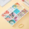 (US Local)2/4 Layers Craft Storage Containers Storage Box Art Craft Supply Bead Organizers Craft Tool