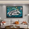 (Big Size)Star Wars Mechanical Spaceship - 11CT Stamped Cross Stitch - 60*45cm