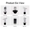 Ultrasonic Water Tank Liquid Level Meter with Temperature Sensor Time Display