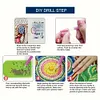 DIY Diamond Painting Handmade Storage Box Rhinestones Decorative Snack Case Kit