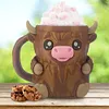 Cute Penguin Cow Leak Proo Ice Cream Pint Containers for Gathering Party Picnic