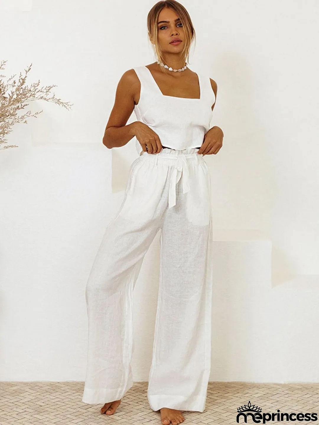Vintage-inspired and light Pants