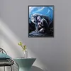 Wolf Girl - Round AB Drills Diamond Painting(45x35cm)