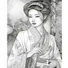 (US Local)Beauty 5D DIY Full Drill Round Big Size Diamond Painting Kit for Home Wall Decor 40x50cm 