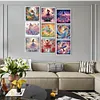 (US Local)9pcs/set Home-Special Shaped Diamond Painting Kit(30x30cm)
