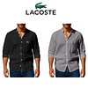 Lacoste&reg;Koszula męska letnia, 2 sztuki w opakowaniu