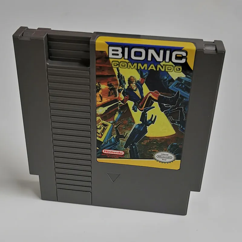 Bionic Commando For Nintendo NES - 8 Bit Game Cartridge
