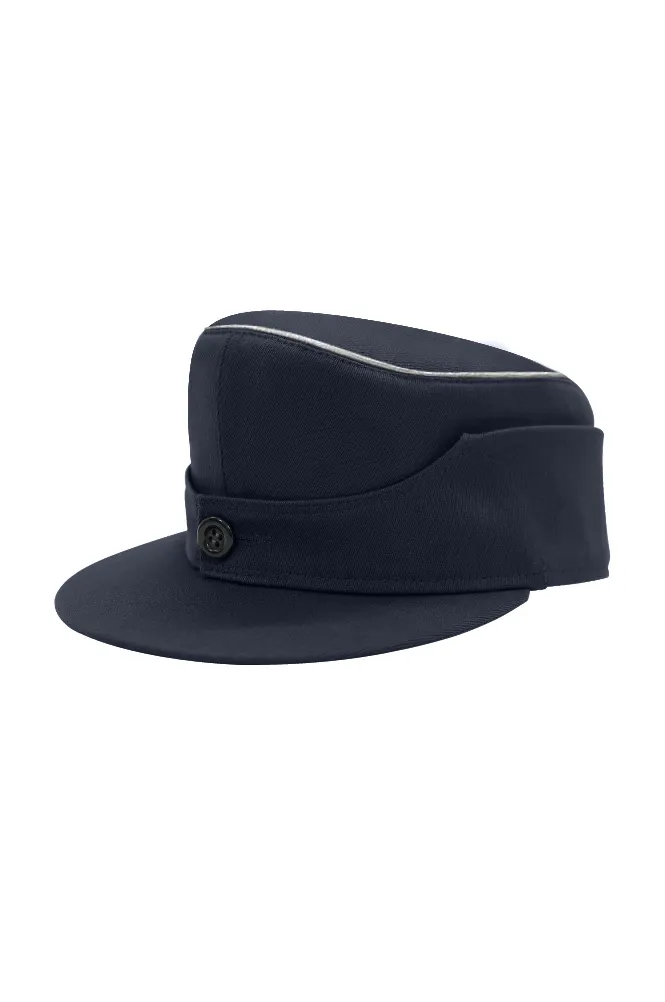   Kriegsmarine Navy Blue Gabardine M1944 Field Cap German-Uniform
