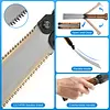 Double-sided folding saw, outdoor camping portable small hand saw, wood saw, household butterfly saw