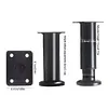 Furniture Feet with Screws Height Adjustable for Table Sofa Cabinet(80-120mm)