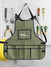 Work Apron Oxford Cloth Waterproof Heavy Duty Woodworking Apron for Woman Men