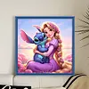 Rapunzel And Stitch-11CT Stamped Cross Stitch 40*40cm/15.75*15.75in