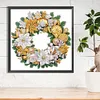 Christmas Wreath-Partial Speical Shaped Diamond Painting 30*30CM