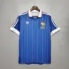 1982 Retro France Home Football Shirt 1:1 Thai Quality