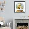 >SALE<5D DIY Full Round Drill Diamond Painting Christmas Crystal Balls J Decor 50x50cm