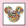 Disney Family - 11CT Stamped Cross Stitch - 40*40cm - Disney