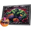 Hulk Wall Marvel-Full Round Diamond Painting 40*35CM