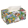 Wooden Colorful Pattern 5D Diamond Painting Tissue Holder Diamond Art Tissue Box