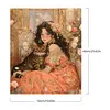 （Big Size)Beauty Cat-Paint by Numbers Acrylic Painting 50*60CM