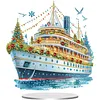 Christmas Print DIY Diamond Painting Desktop Ornaments Kit Table Decor