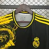 2024/2025 Real Madrid Special Glod Dragon Black Football Shirt 1:1 Thai Quality
