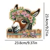 (US Local)Horse 3 Hooks Diamond Painting Hook Rail Diamond Art Hanging Hooks Kit