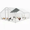 [US Local Warehouse] 9.84x13.12x6.56FT Large Chicken Coop Spire Shaped Walk-in Poultry Cage for Yard