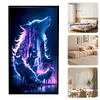 (US Local)Wolf -11CT Stamped Cross Stitch Kit(40x70cm)