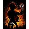 11CT Stamped Iron Man - Cross Stitch Kits~Silhouette cross stitch