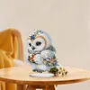  5D DIY Special Shape Diamond Painting Desk Ornament Owl Decor Kit