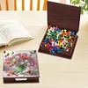 Bouquet Diamond Painting Notecard Box Gem Art Sticky Note Holder for DIY Art