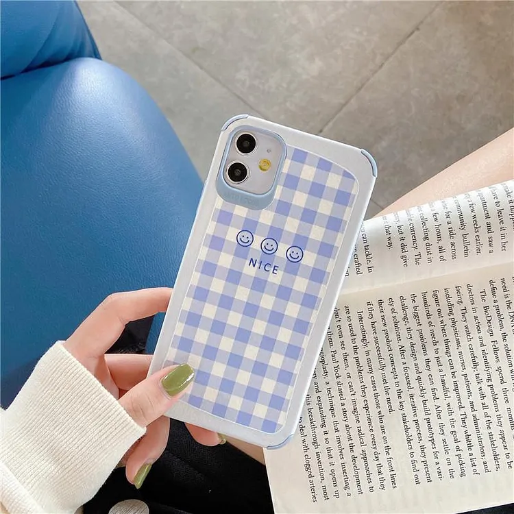 Lattice Nice Smiley Case For iPhone