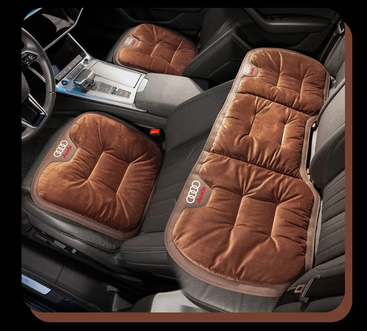 Car special flannel cushion set