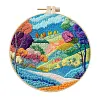 4 Set Colorful Landscape Series- Embroidery Kits