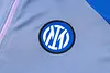 Joyfball 2024/2025 Internazionale Milan Half-Pull Training Suit Grey Jersey 1:1 Thai Quality Set