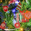 【Limited Stock Sale】8Pcs Christmas Tree-Diamond Painting Pendant