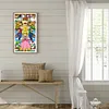 (Big Size)Super Mario - 16CT Stamped Cross Stitch - 45*75cm