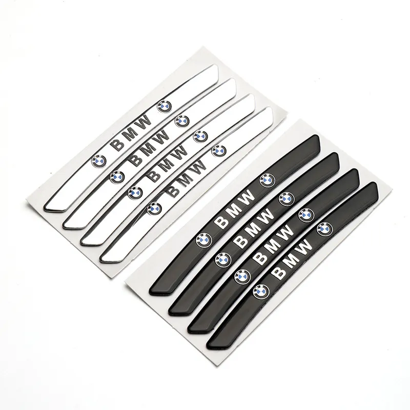 Car hub modified metal car label(4PCS)