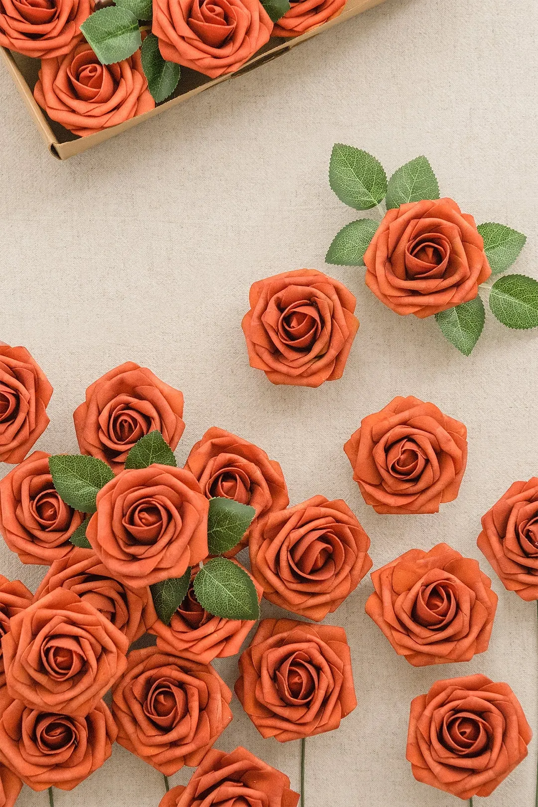 3" Foam Rose with Stem - 56 Colors