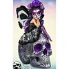 Skull Girl  - Full Round/Square Diamond Painting(80x40cm)