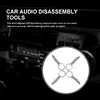 4Pcs Audio Sound Remover Key CD DVD Car Radio Install Disassembly Tool for Skoda