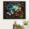 Butterfly - Round AB Drills Diamond Painting(55x45cm)