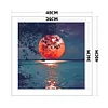 Moon Tree-11CT Stamped Cross Stitch Kit(40*40cm)