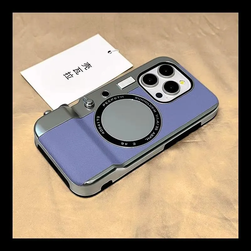 iPhone all-in-one camera photo-taking phone case