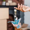 5pcs Diamond Painting Keyring Kits DIY Keychain Bag Pendant Kits
