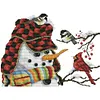Christmas Animals - 14CT Stamped Cross Stitch Kit(36x29cm)