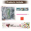 Diamond Painting -DIY Round Drill Emerald Seahorse(40x40cm)