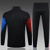 2024/2025 Barcelona Long Zipped Jacket Black Football Shirt 1:1 Thai Quality