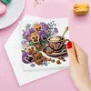 12 PCS Coffee Afternoon Tea - 5D DIY Greeting Card