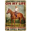 (Multi Style)Cowgirl - Vintage Metal Signs - 20*30cm/30*40cm - Western